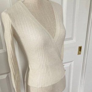 Ann Taylor Loft Wrap Front Sweater